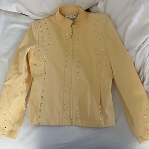 St. John yellow blazer/jacket